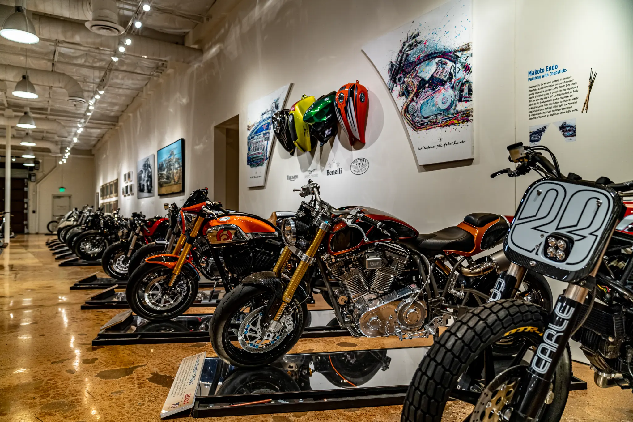 Haas Moto Museum — Interior